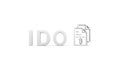 IDO concept white background 3d Royalty Free Stock Photo