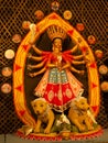 Idol of goddess Devi Durga Royalty Free Stock Photo