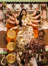 Idol of goddess Devi Durga Royalty Free Stock Photo