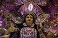 A idol of goddess Durga in the Durga puja festival Royalty Free Stock Photo