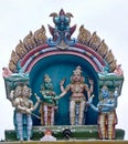 Idol at Hindu Balaji temple