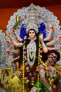 Idol of Hindu Goddess Durga. Royalty Free Stock Photo