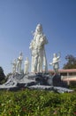 Idol of Lord Vitthala, Anand Vihar Bhakta Nivas, Shegaon, Maharashtra Royalty Free Stock Photo