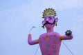 Idol of ravan during dussehra festival in India