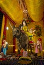 Idol statue of goddess maa durga