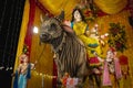 Idol statue of goddess maa durga