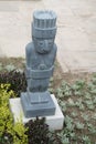 Idol statue from Tiwanaku Royalty Free Stock Photo