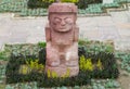 Idol statue from Tiwanaku in La Paz, Bolivia Royalty Free Stock Photo