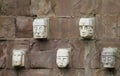 Idol statue from Tiwanaku in La Paz, Bolivia Royalty Free Stock Photo