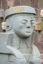 Idol statue from Tiwanaku in La Paz, Bolivia Royalty Free Stock Photo