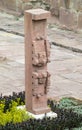 Idol statue from Tiwanaku in La Paz, Bolivia Royalty Free Stock Photo