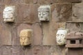 Idol statue from Tiwanaku in La Paz, Bolivia Royalty Free Stock Photo