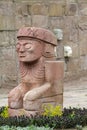 Idol statues from Tiwanaku Royalty Free Stock Photo