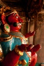 A new idol that is called bhootha vahana in the ancient Brihadisvara Temple in Thanjavur, india.