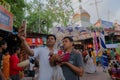 Idols of Laxmi and Ganesh, India Royalty Free Stock Photo