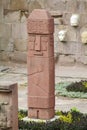 Idols statue from Tiwanaku Royalty Free Stock Photo