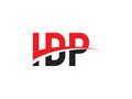 IDP Letter Initial Logo Design Vector Illustration Royalty Free Stock Photo