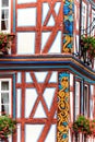 Idstein - Picturesque wood timbered old town in the Taunus Mountains, Germany Royalty Free Stock Photo