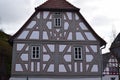 Idstein, Germany - 02 04 2023: half-timbered houses in old town Royalty Free Stock Photo