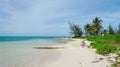 Idyllic Beach in Grand Cayman Royalty Free Stock Photo