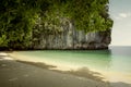 Idyllic beach on Hond island, Krabi, Thailand Royalty Free Stock Photo