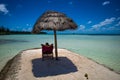 Idyllic beach in Isle of Pines, New Caledonia Royalty Free Stock Photo