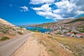 Idyllic coastal village of Metajna, Island of Pag