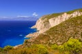 Idyllic coastline of Zakynthos island