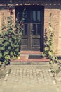 Idyllic country cottage view