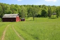 Country landscape in West Virginia