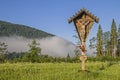 Idyllic cross in Jachenau