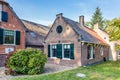 Traditional Dutch farmhouse scene