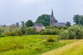 Little village Ooij Ooij in the eastern Netherlands