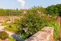 Idyllic garden in Bedburg-Kaster, Germany