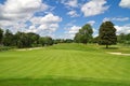 Idyllic golf course Royalty Free Stock Photo