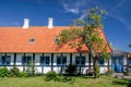 Idyllic half-timbered house on Bornholm