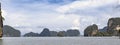 Idyllic Island Lagoon Mountains in Phang Nga Bay, Phang Nga Province, Thailand