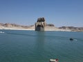 An idyllic lake in the desert