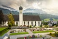 Idyllic landscape of Engelberg village, Obwalden, Swiss Alps, Switzerland Royalty Free Stock Photo