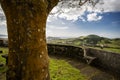 Idyllic landscape of Faial island, Azores Royalty Free Stock Photo