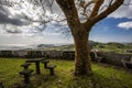 Idyllic landscape of Faial island, Azores Royalty Free Stock Photo