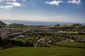 Idyllic landscape of Faial island, Azores Royalty Free Stock Photo