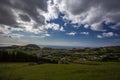 Idyllic landscape of Faial island, Azores Royalty Free Stock Photo