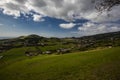 Idyllic landscape of Faial island, Azores Royalty Free Stock Photo