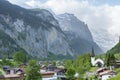 Idyllic landscape of Swiss Royalty Free Stock Photo