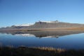 Idyllic Mountain Reflection Snaefellsness Iceland Royalty Free Stock Photo
