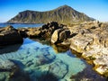 Scandinavia, Norway, Nordic Rugged Landscape, Lofoten Islands Royalty Free Stock Photo