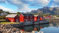 Scandinavia, Norway, Nordic Rugged Landscape, Lofoten Islands Royalty Free Stock Photo