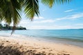 Idyllic Pattaya, Thailand, a paradise of palms on a tranquil beach