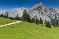 Idyllic Rocky Mountains Scenery. Austria, Alps